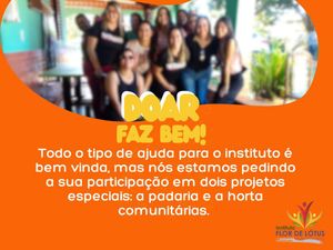 Instituto Flor de Lótus - DOAR FAZ BEM!