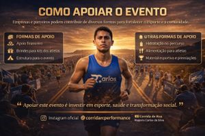 Crowdfunding - Corrida de Rua Rogério Carlos da Silva