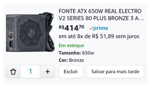Vaquinha Online - Vaquinha pra comprar peças de PC.