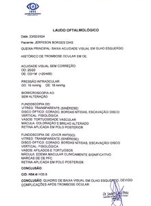 Ajude-nos a Manter a Visão do Meu Marido com a Cirurgia de Retinólogo" - Cirurgia para não perder a visão 
