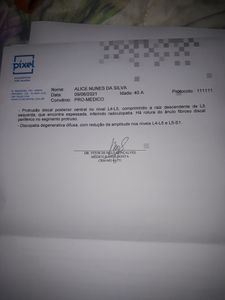 Vaquinha para Alice nunes fazer cirugia na coluna  imagem 9