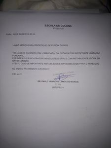 Coronel Fabriciano/MG - Vaquinha para Alice nunes fazer cirugia na coluna 