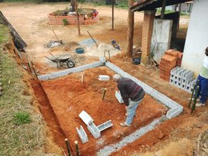 Construção do Alto de Odé – Aldeia Ancestral do Amanhã imagem 6