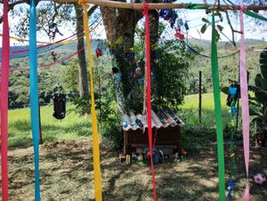 Alto de Odé - Construção do Alto de Odé – Aldeia Ancestral do Amanhã