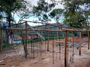 Crenças e Religião - Construção do Alto de Odé – Aldeia Ancestral do Amanhã