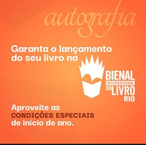 Vaquinha Online - Bienal do Livro do Rio de Janeiro De 1 a 10 de setembro de 2023!  Não quero deixar  de ver meu livro lá!