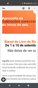 Livro - Bienal do Livro do Rio de Janeiro De 1 a 10 de setembro de 2023!  Não quero deixar  de ver meu livro lá!