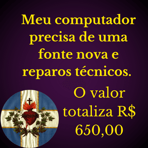 Educação - O canal PRECISA da sua AJUDA para compra de nova FONTE do Computador!