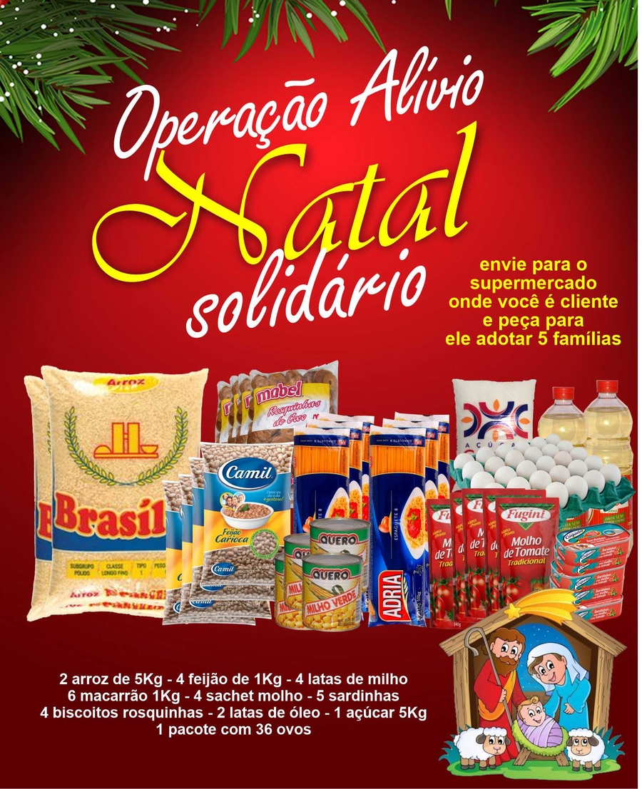 Natal Solidário 60 cestas para famílias  imagem 7