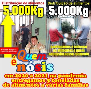 Caridade e Filantropia - Natal Solidário 60 cestas para famílias 