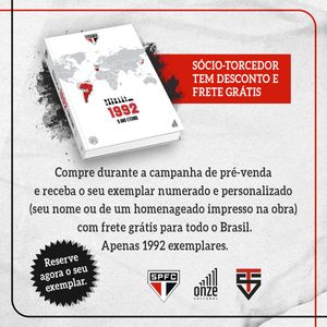 ONZE CULTURAL - Livro 1992: O ANO ETERNO DO SÃO PAULO FC