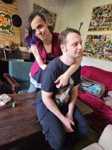 Maca portátil de massagem do Riri - Ajuda para maca de massoterapia do Riri