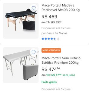 Empreendedorismo e Pequenos Negócios - Ajuda para maca de massoterapia do Riri