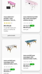 Vaquinha Online - Ajuda para maca de massoterapia do Riri