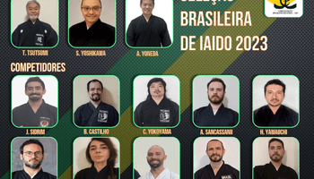 Apoie a Seleção Brasileira de Iaido no Campeonato Latino-Americano