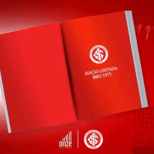 Livro - INTER 1975: O TIME QUE ILUMINOU O PAÍS (edição limitada com 1.975 exemplares numerados)