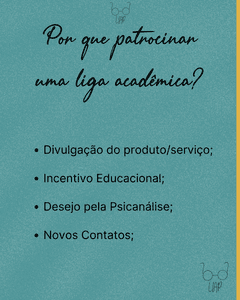 Educação - A LIAP é uma organização estudantil sem fins lucrativos!