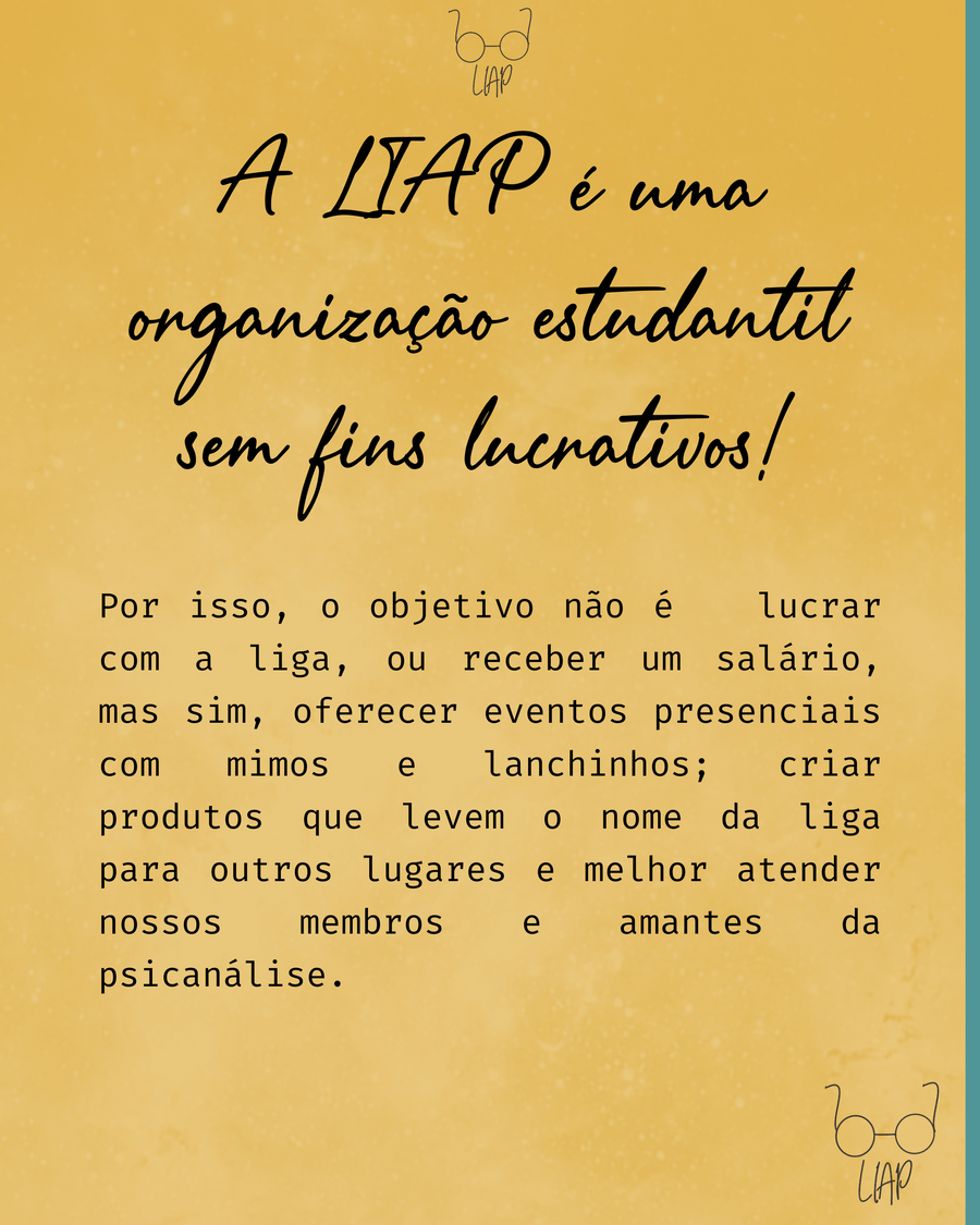 Vaquinha Online - A LIAP é uma organização estudantil sem fins lucrativos!