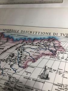 Sorocaba/SP - "Mapa Mundi" de Ferando Berteli - 1565