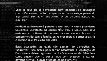 Impressão de 500 cópias do livro "Bolsonaro NÃO traiu o Brasil"