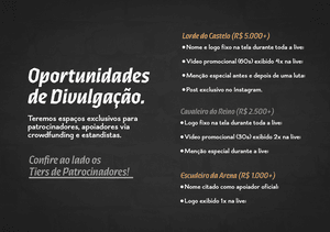 Crowdfunding - Live Medieval Combat Brasil