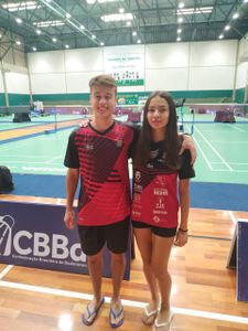 Atletas do Ibirama Badminton no Panamericano Jr. imagem 6