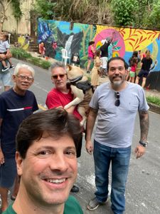 Arte na Fachada (Etapa 2) : Reutilizando o Espaço Urbano da rua Groenlândia, BH  imagem 6