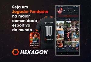 Seja um jogador fundador da Hexagon Sports