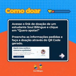Crowdfunding - Missão Intercâmbio - Soul Bilíngue 