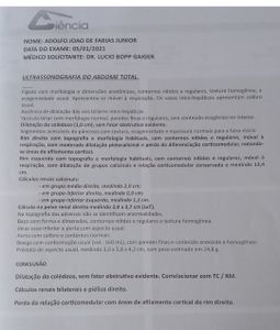 Vaquinha Online - Retirada de cálculos renais