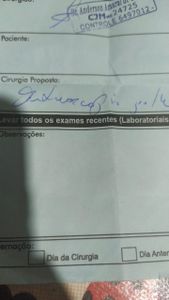 Divinópolis/MG - Arrecadação para cirurgia no joelho esquerdo 