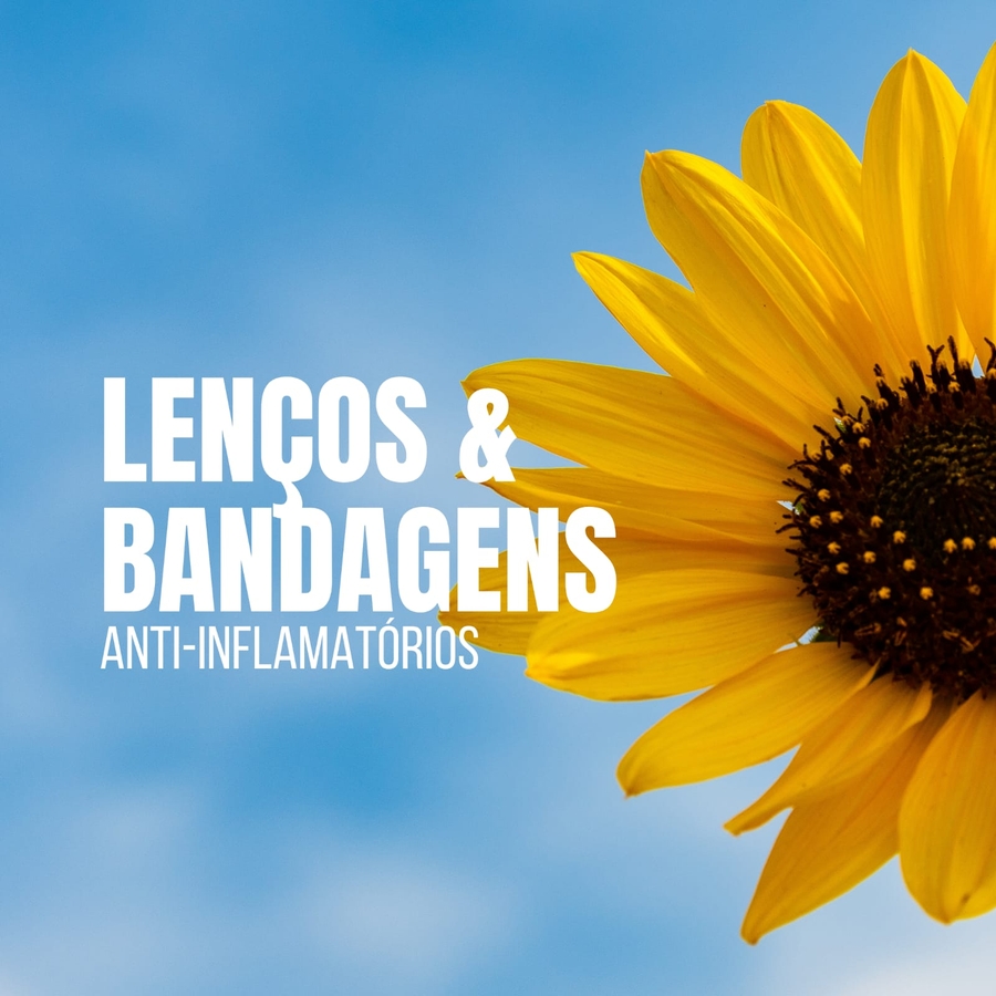 #Lenços e Bandagens Anti-inflamatórios