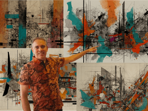 Exposição de Lançamento de Obras de Arte Abstratas imagem 11