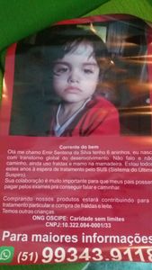 Vaquinha Online - Ajude essa crianca linda.