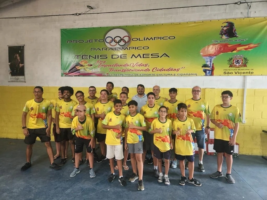 São Vicente/SP - Seja um Padrinho Linhagem Geek: Faça a Diferença no Projeto Olímpico de Tênis de Mesa e Transforme Vidas!