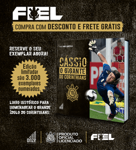 Livro - Livro CÁSSIO, O GIGANTE DO CORINTHIANS - Edição limitada e personalizada