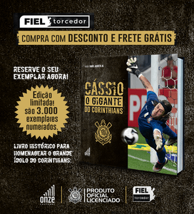 Livro CÁSSIO, O GIGANTE DO CORINTHIANS - Edição limitada e personalizada imagem 9