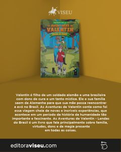 Livro - Venda do Livro As Aventuras de Valentin - Lendas do Brasil