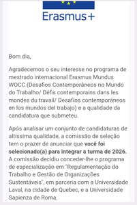 Do Brasil para o Mundo: Vaquinha para Mestrado Internacional