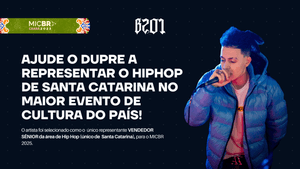 Arte - AJUDE O DUPRE A IR PARA O MICBR 2025