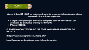 AJUDE O DUPRE A IR PARA O MICBR 2025 - AJUDE O DUPRE A IR PARA O MICBR 2025