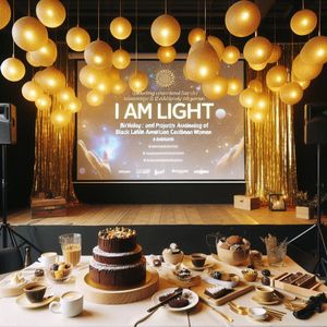 Eventos do Bem -  "Eu Sou Luz: Aniversário, Projetos e Despertar Evolutivo - Em Celebração ao Dia da Mulher Negra Latino-Americana e Caribenha"