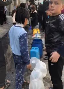 Alfenas/MG - Água potável para Gaza