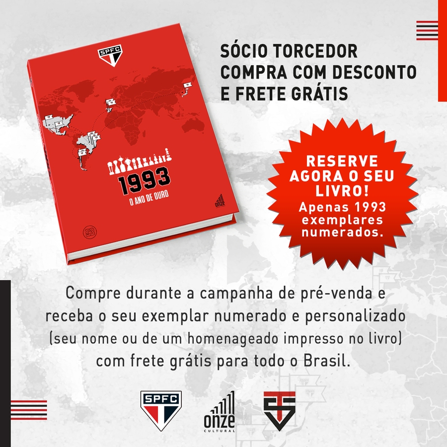 Livro - Livro 1993: O ANO DE OURO DO SÃO PAULO FC