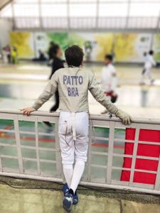 Érico Patto no Mundial Cadete de Esgrima - Érico Patto no Mundial Cadete de Esgrima