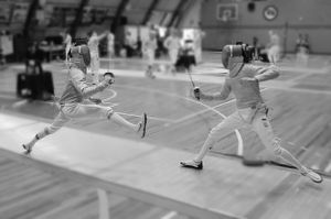 Esportes - Érico Patto no Mundial Cadete de Esgrima