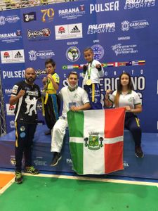 Cebolinha no mundial de kickboxing  imagem 9