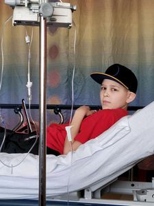 Samuel Rodrigues lutando contra leucemia imagem 6