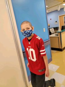 Samuel Rodrigues Oliveira Santos - Samuel Rodrigues lutando contra leucemia