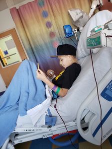 Samuel Rodrigues lutando contra leucemia imagem 7